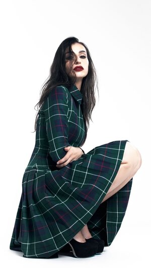 DUNCAN TARTAN DRESS